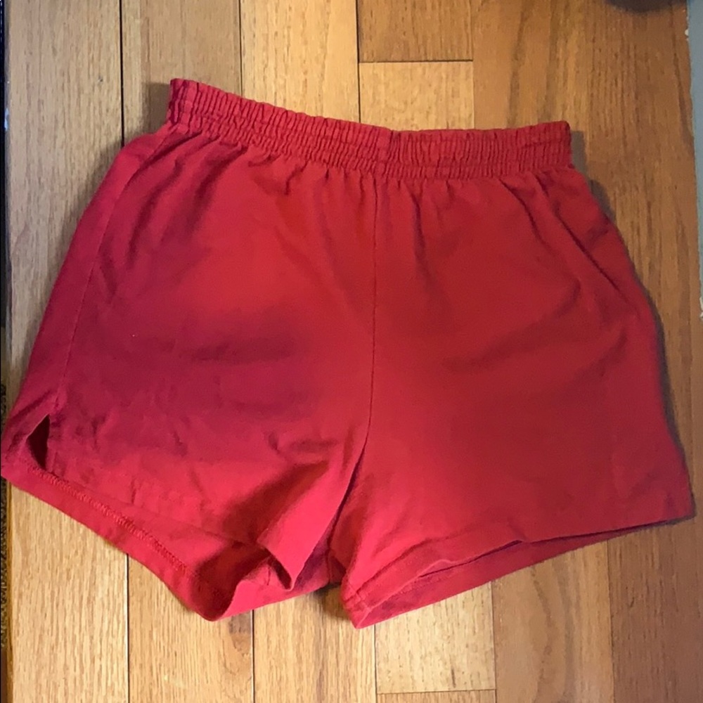 Red Soffee Shorts